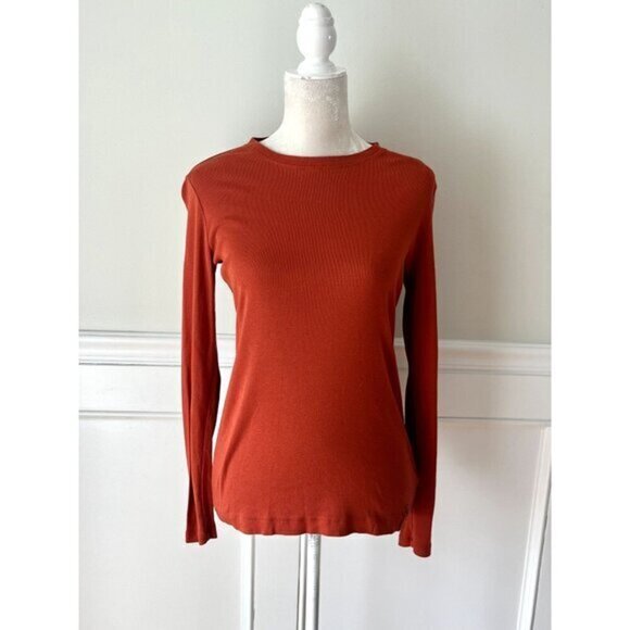 Ruff Hewn Women's Cotton Long Sleeve Tee Top S - Picture 1 of 4